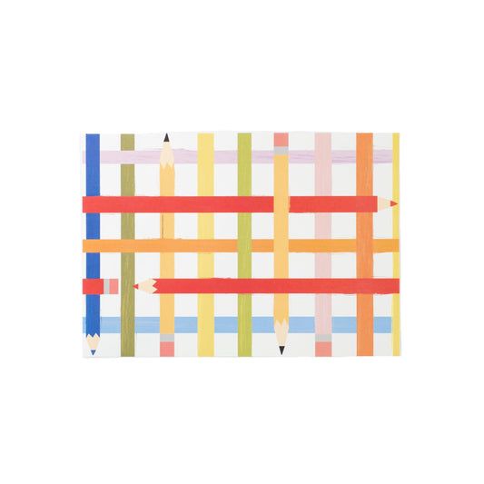 SCH25-PL3-Colorful Pencils Paper Placemats