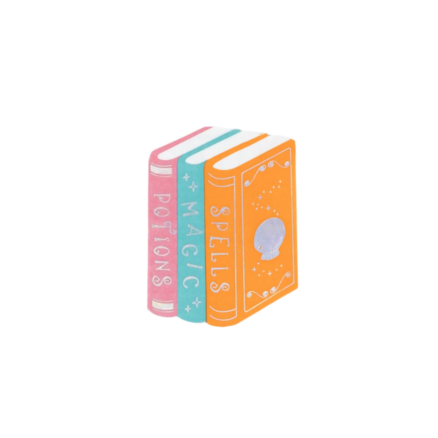 HAL25-CN3- Mystical Spell Book Napkins