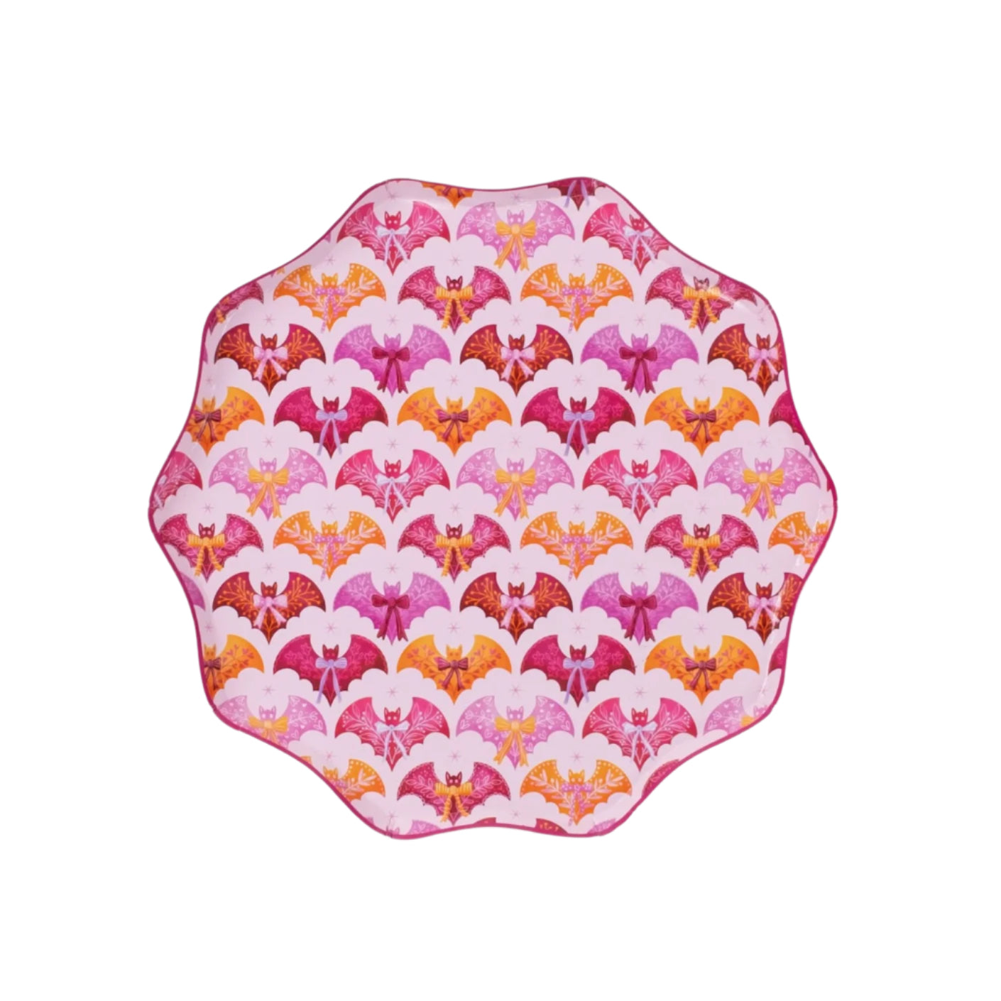 HAL25-DNP3- Bats & Bows Dinner Plates