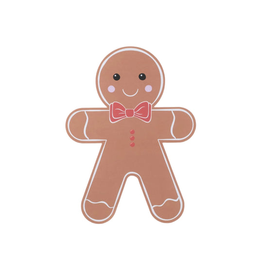HOL25-PL6- Gingerbread Man Paper Placemats