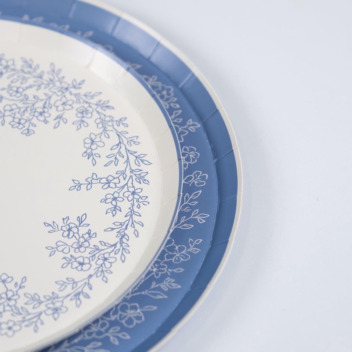 Floral Elegance Blue Dinner Plate- Pre Order Ships January 20th