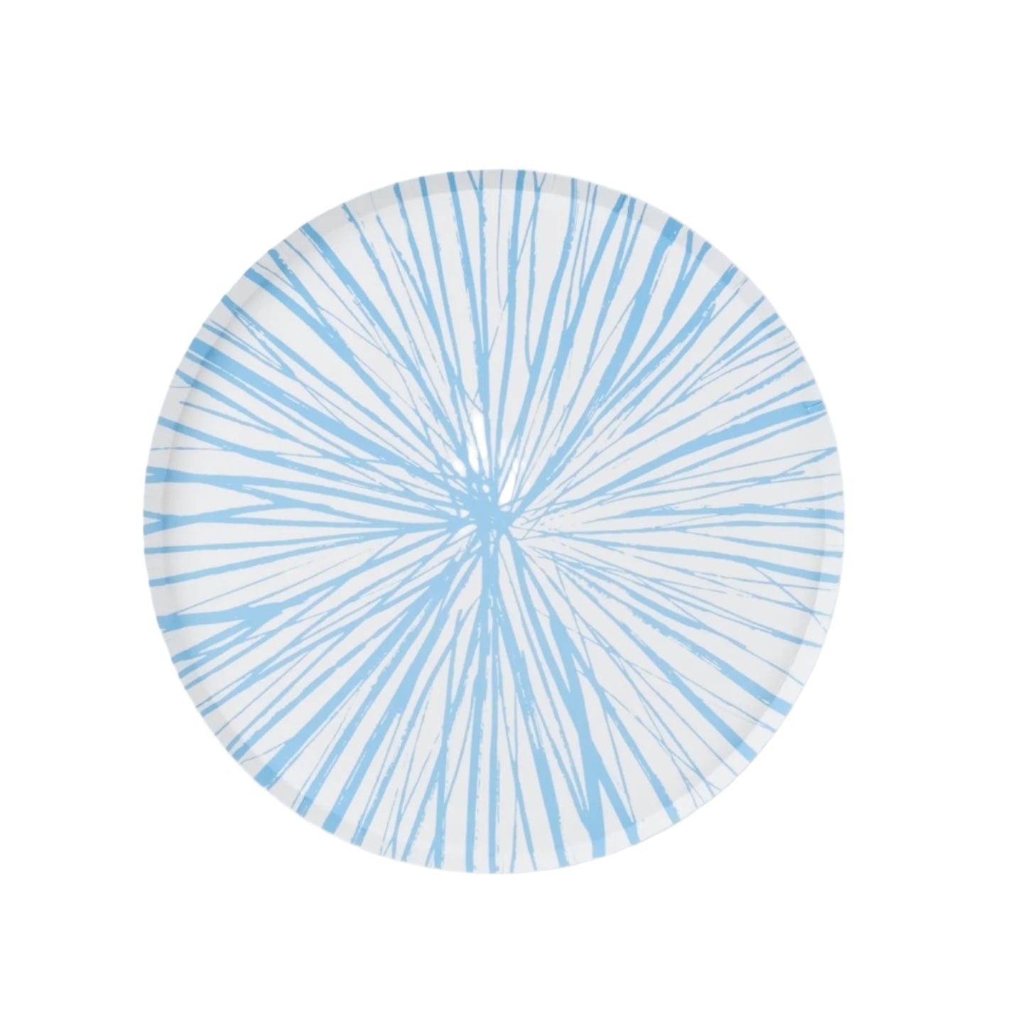 RAD25-DNP9- Baby Blue Radiance Dinner Plates