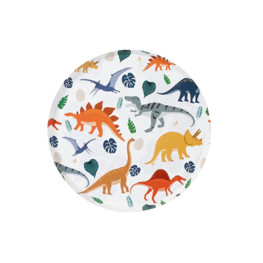 DINO25-DP1- Dinosaur Dessert Plates