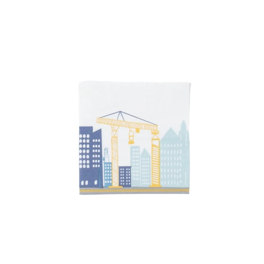 CONS25-CN2- Construction Beverage Napkins