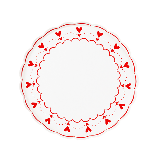From the Heart Dessert Plates -Pre Order Shipping Dec 17th