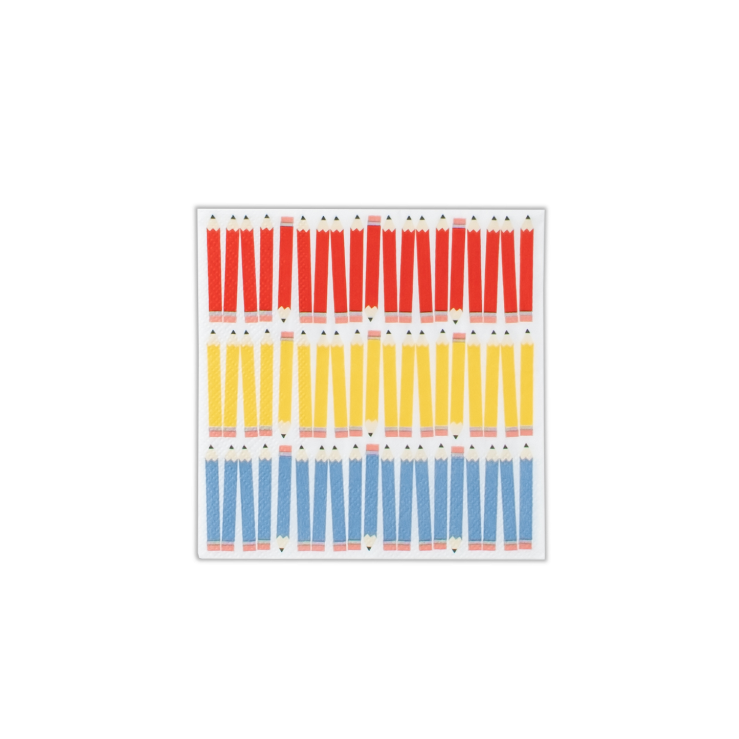 SCH25-CN2- Gatherings School Days Pencils Beverage Napkin