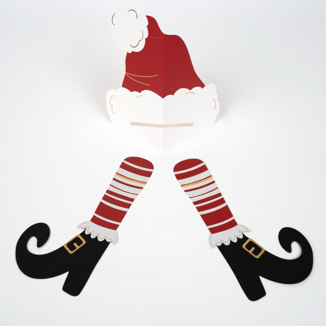 Elf Legs Paper Table Accents