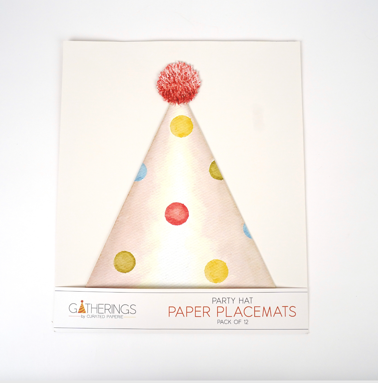 Happy Birthday Party Hat Paper Placemats