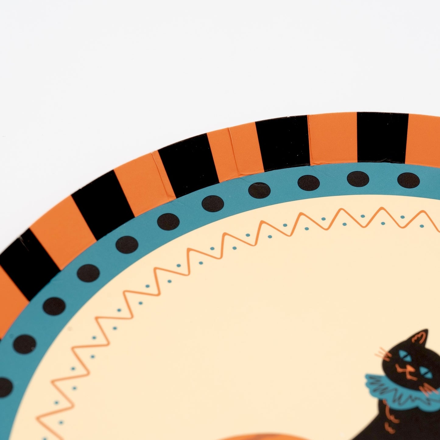 Vintage Halloween Dessert Plates