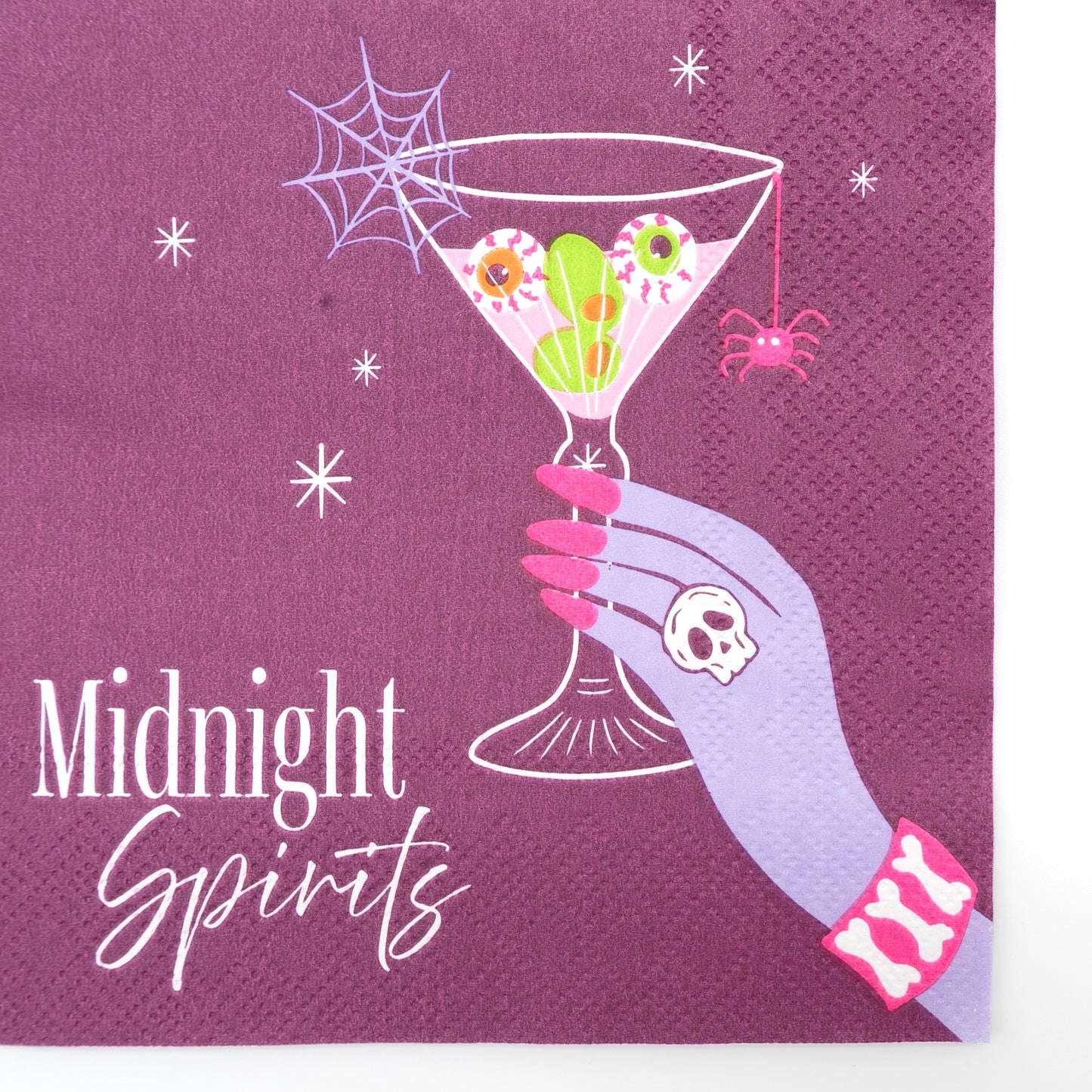Midnight Spirits Halloween Cocktail Napkins