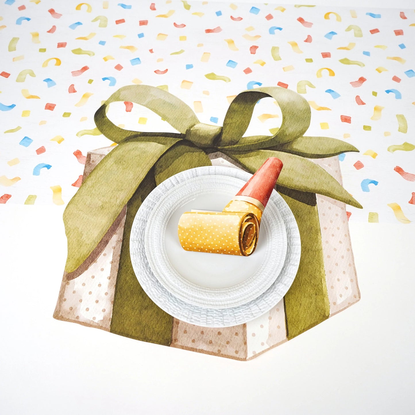 Confetti Table Paper Table Runner