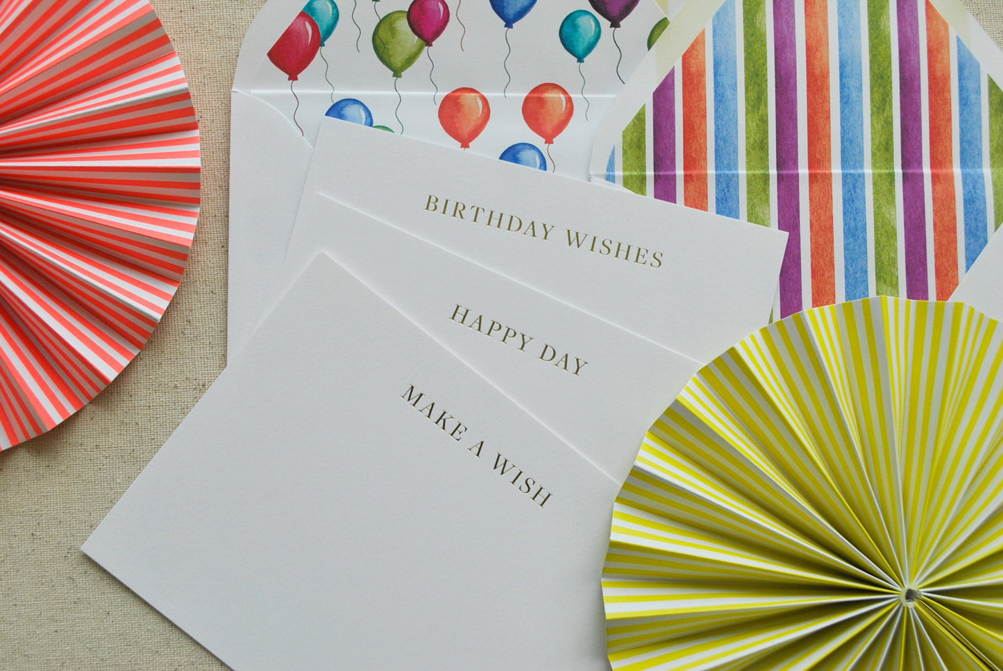STAT-FOILBDAYCRDS-37- Assorted Birthday Notecards