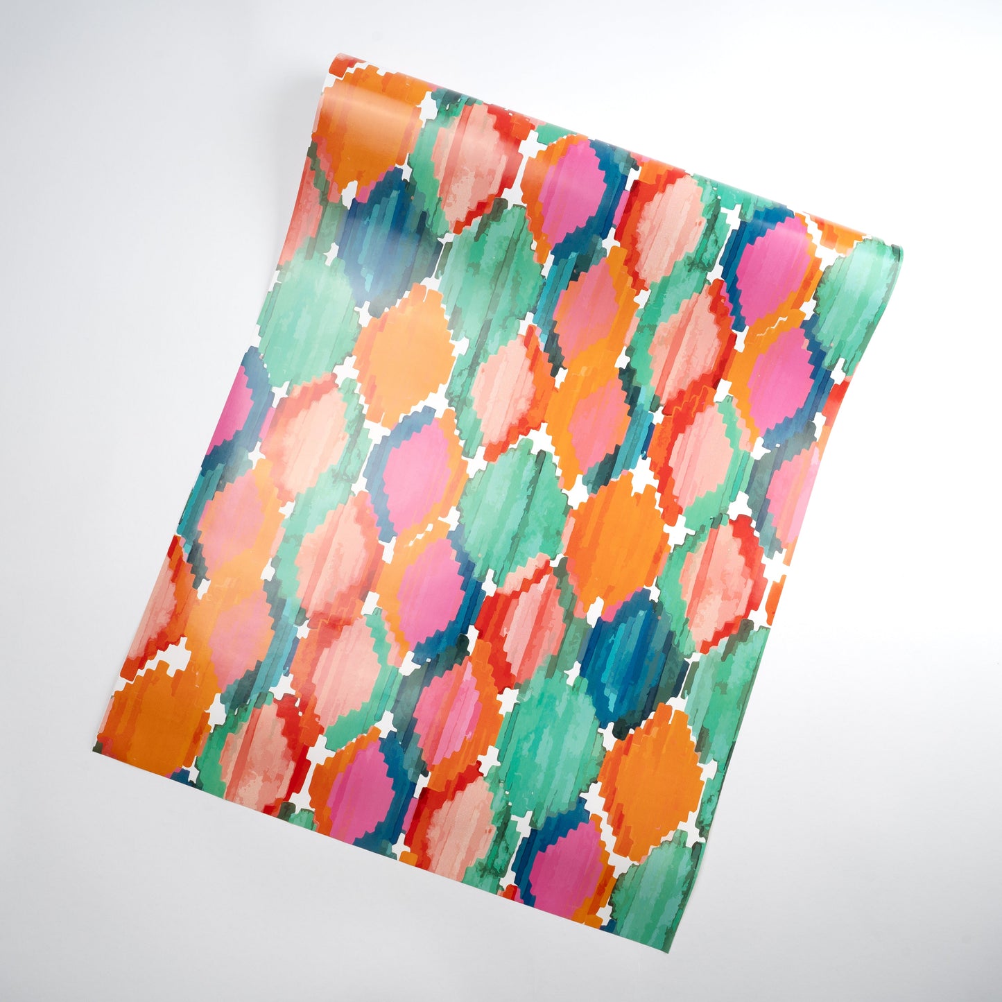 SUM23-TR1- Bel Colore Ikat Table Runner