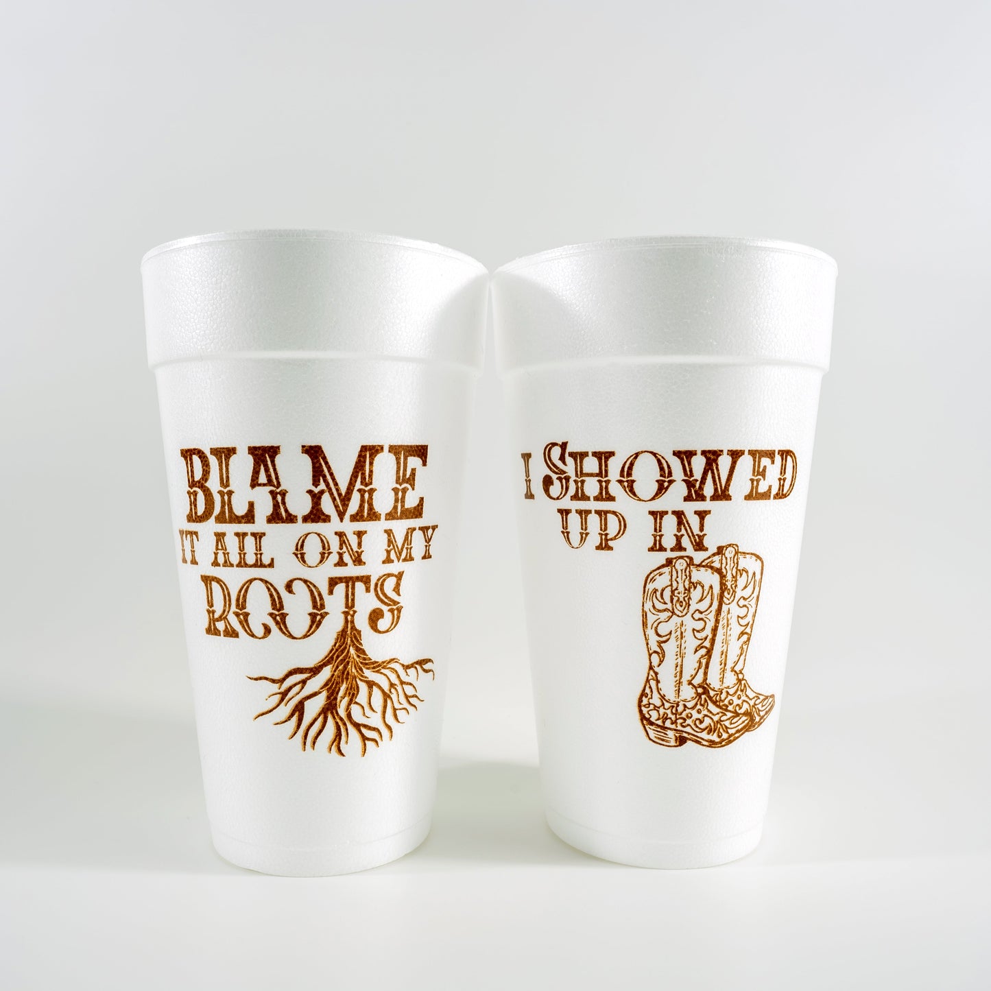 Garth Brooks Inspired Country 20oz. Foam Cups | 10 pack