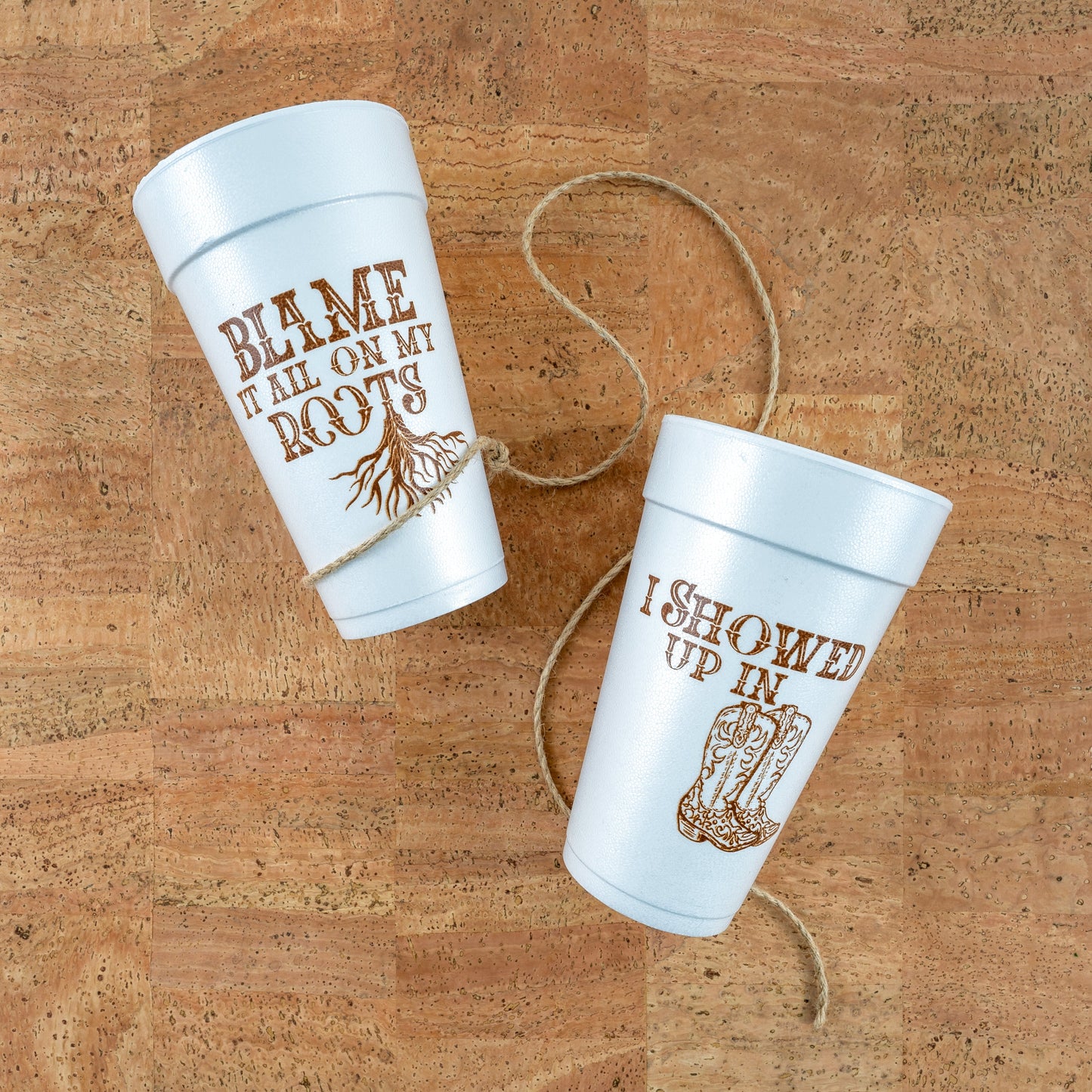 Garth Brooks Inspired Country 20oz. Foam Cups | 10 pack