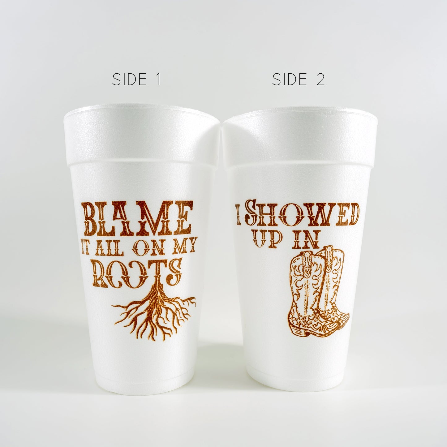 Garth Brooks Inspired Country 20oz. Foam Cups | 10 pack