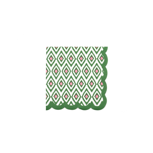SUM23-CN1- Bold Ikat Beverage Napkins