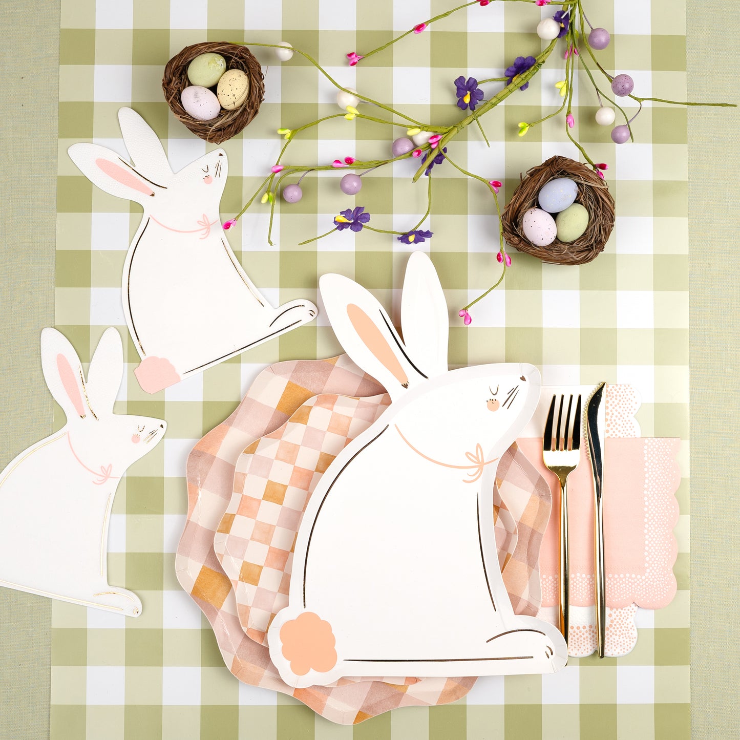Harmony Plaid Dinner Plates