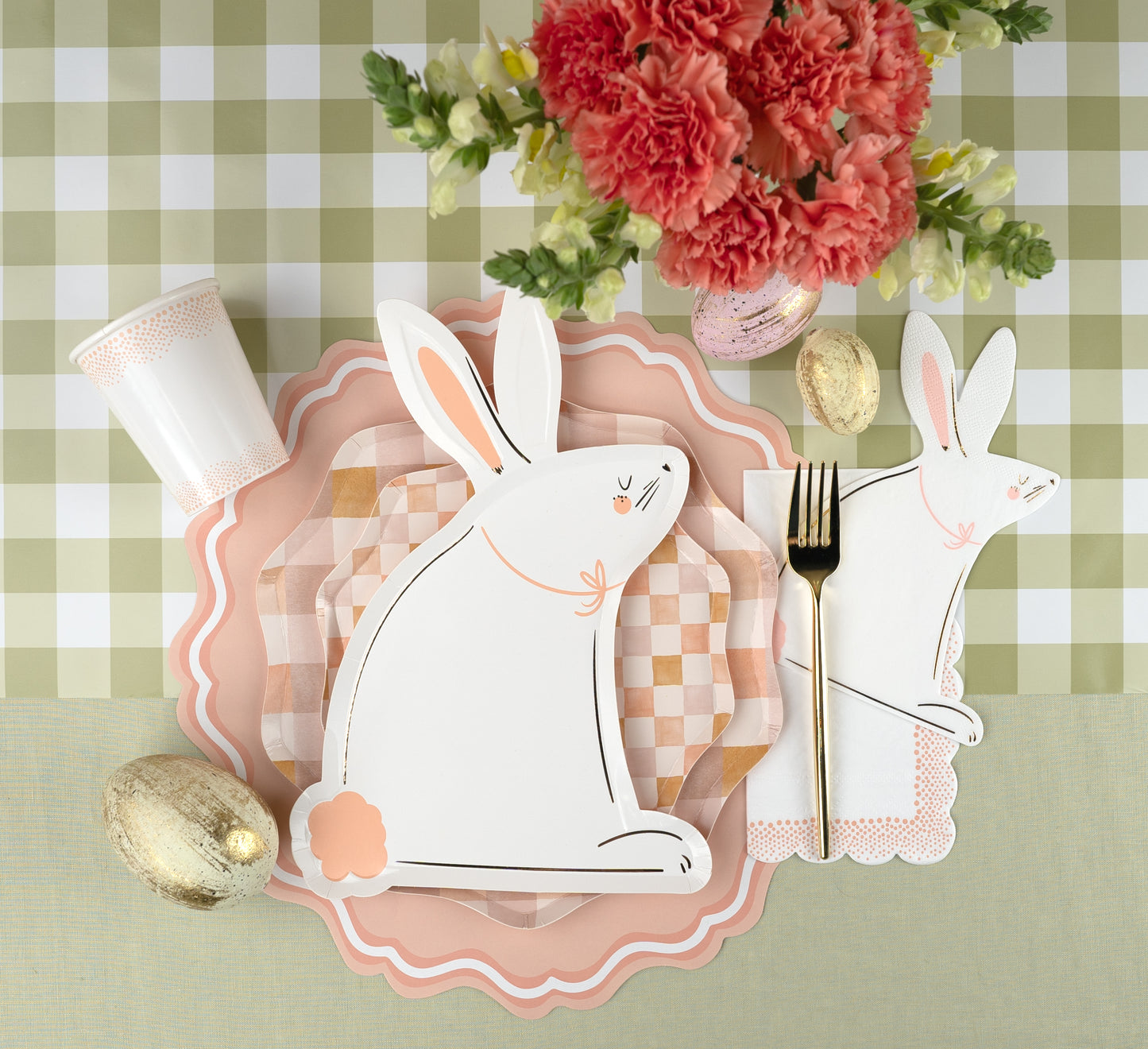 HMY25-CN1- Harmony Bunny Beverage Napkins