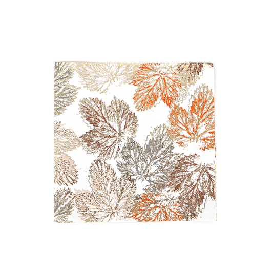 Falling Leaves Beverage Napkins