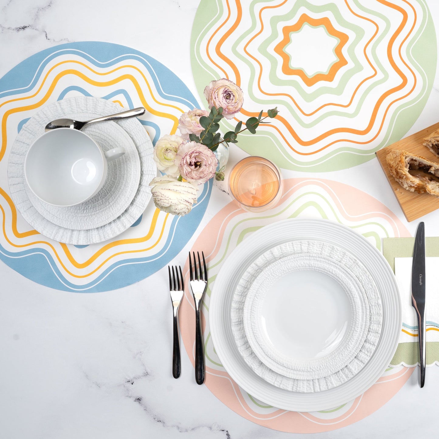 MCL23-PL10- Geode Design Paper Placemats