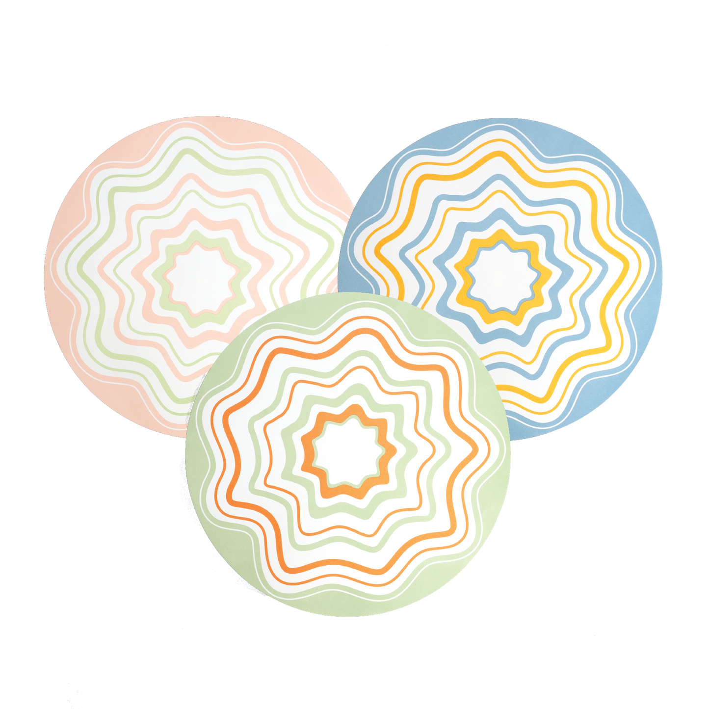 MCL23-PL10- Geode Design Paper Placemats