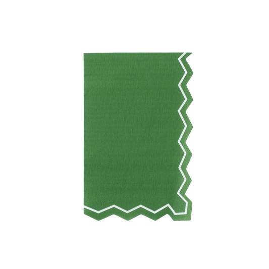 MCL25-GT19- Green Celebration Chic Guest Towels