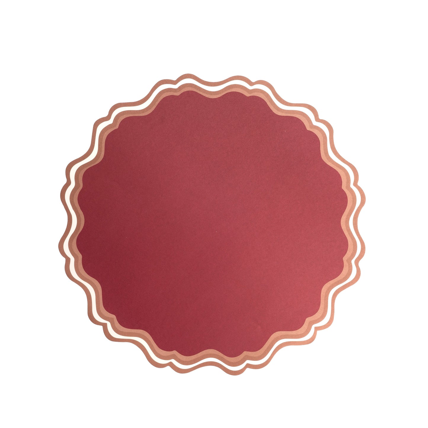 MCL24-PL17- Harvest Fancy Scallop Placemat