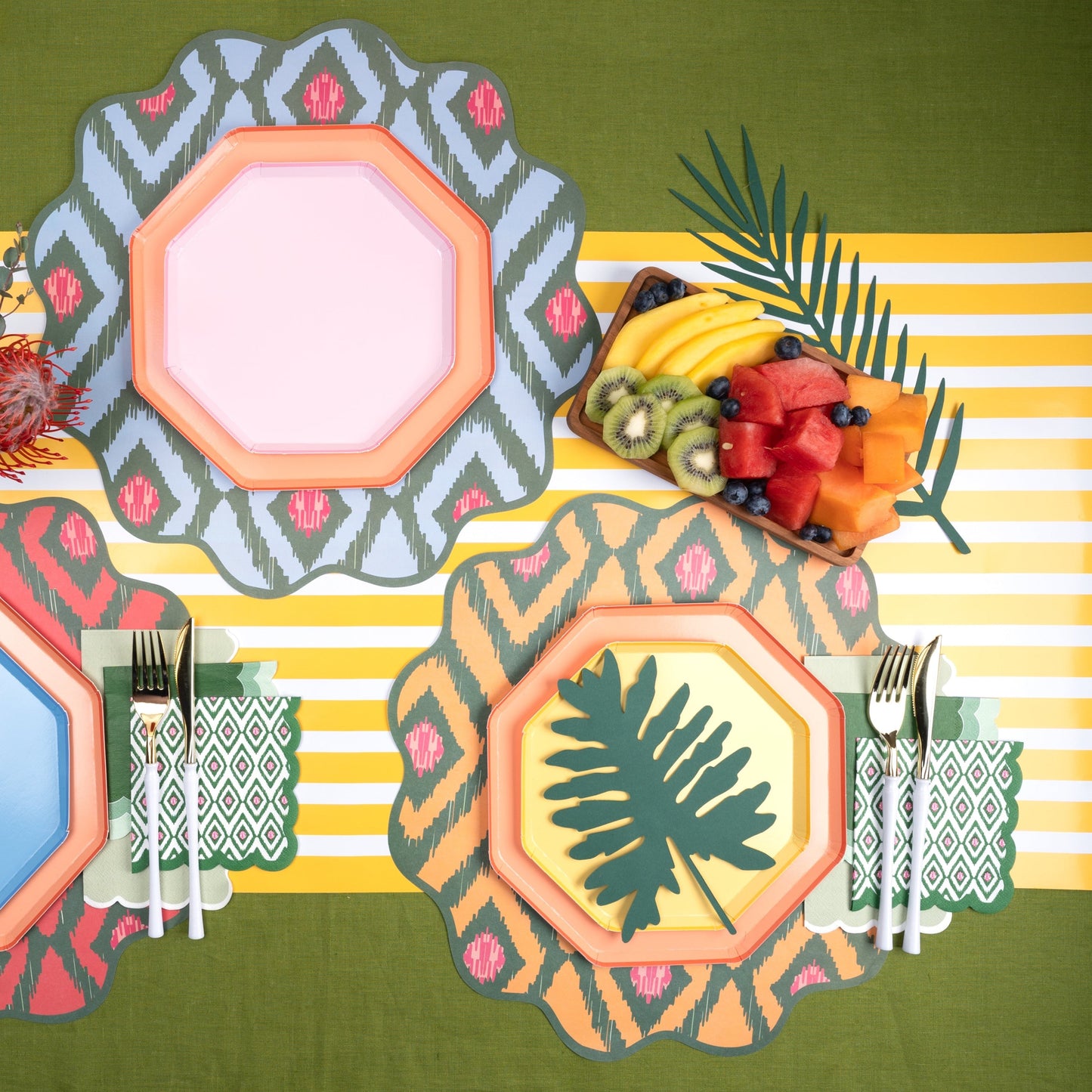 MCL23-TR7- Dandelion Yellow Table Runner