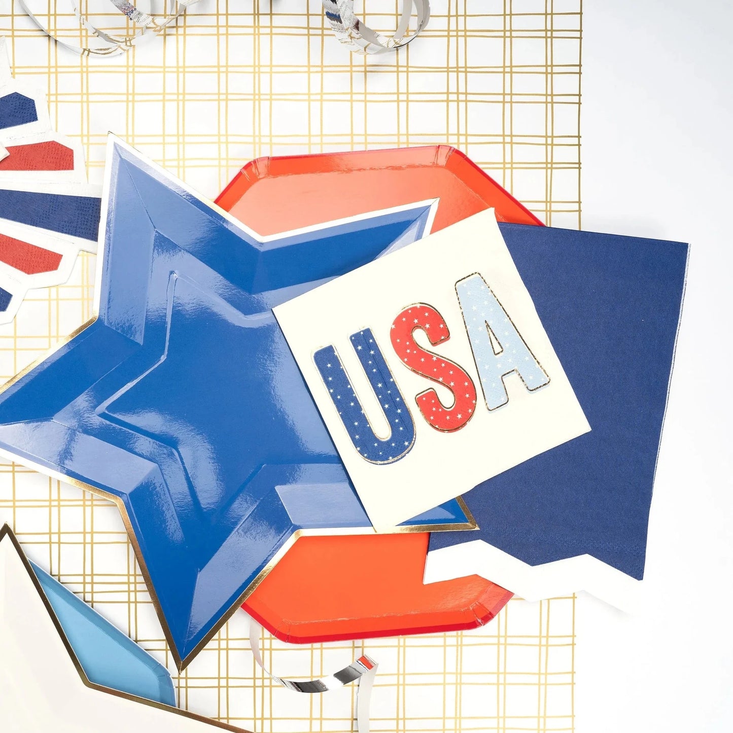 AME23-GT1- Americana Chic Guest Towels