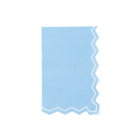 MCL25-GT14- Light Blue Celebration Chic Guest Towels