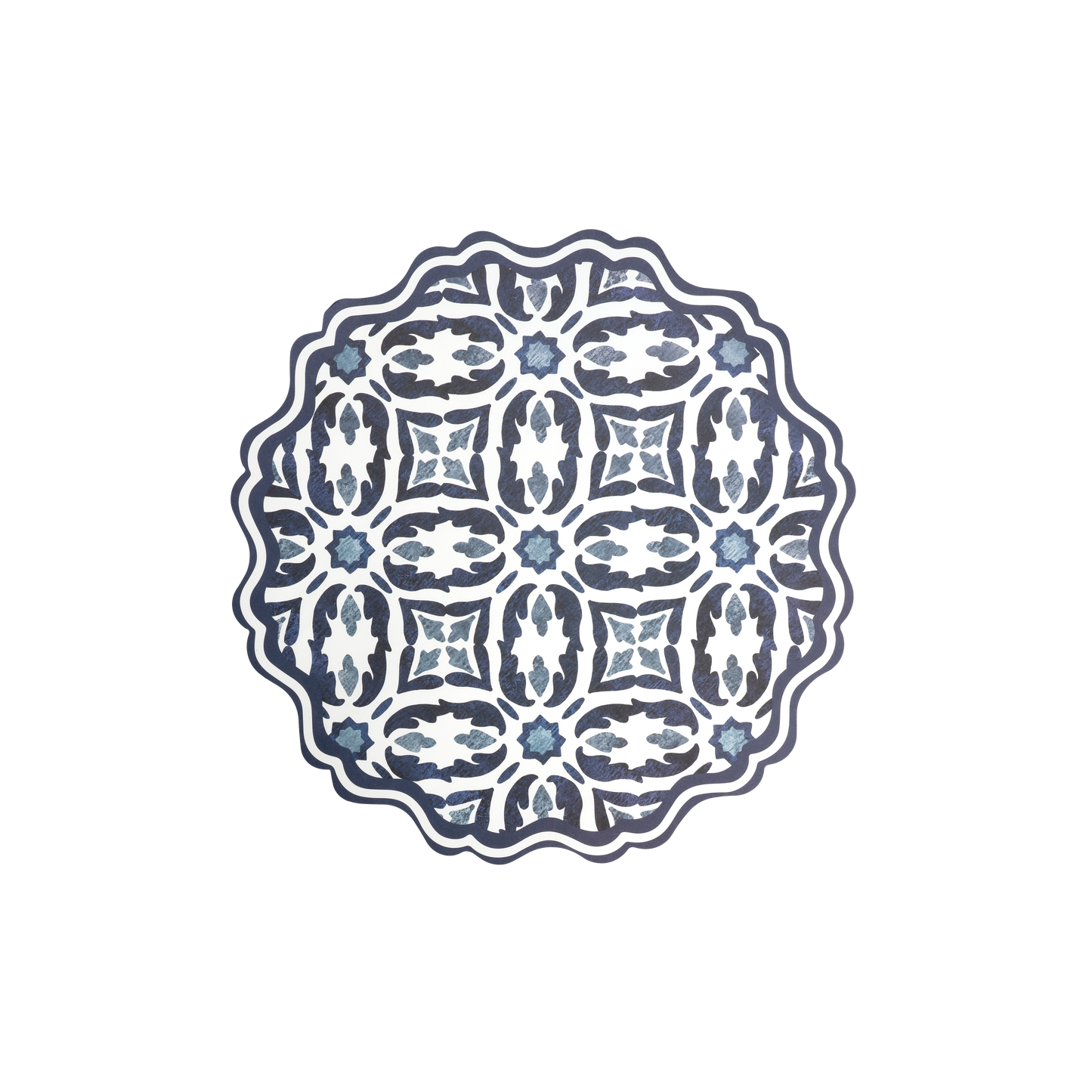 SUM23-PL2- Mediterranean Tile Design Paper Placemats