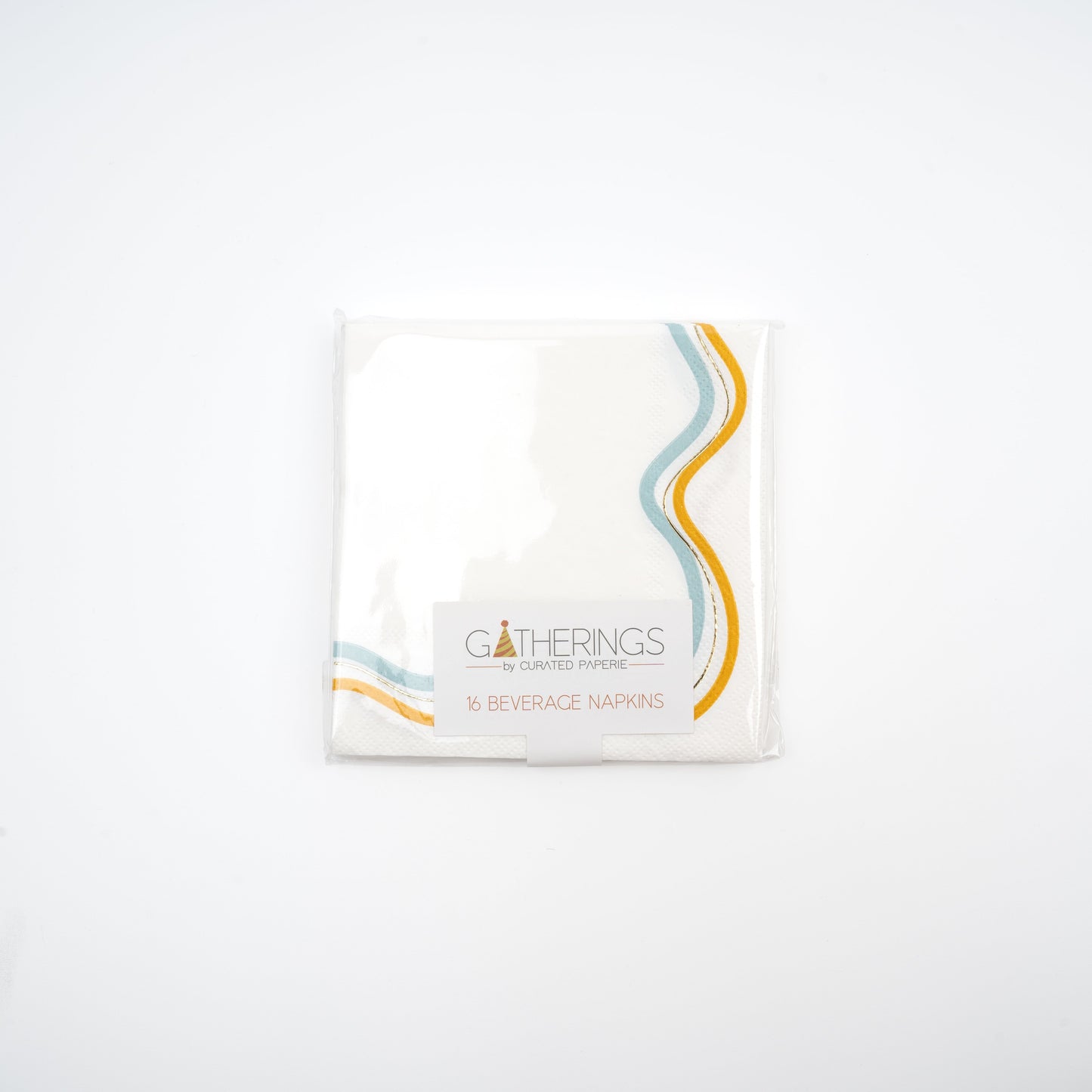 SUM23-CN2- Modern Waves Beverage Napkins