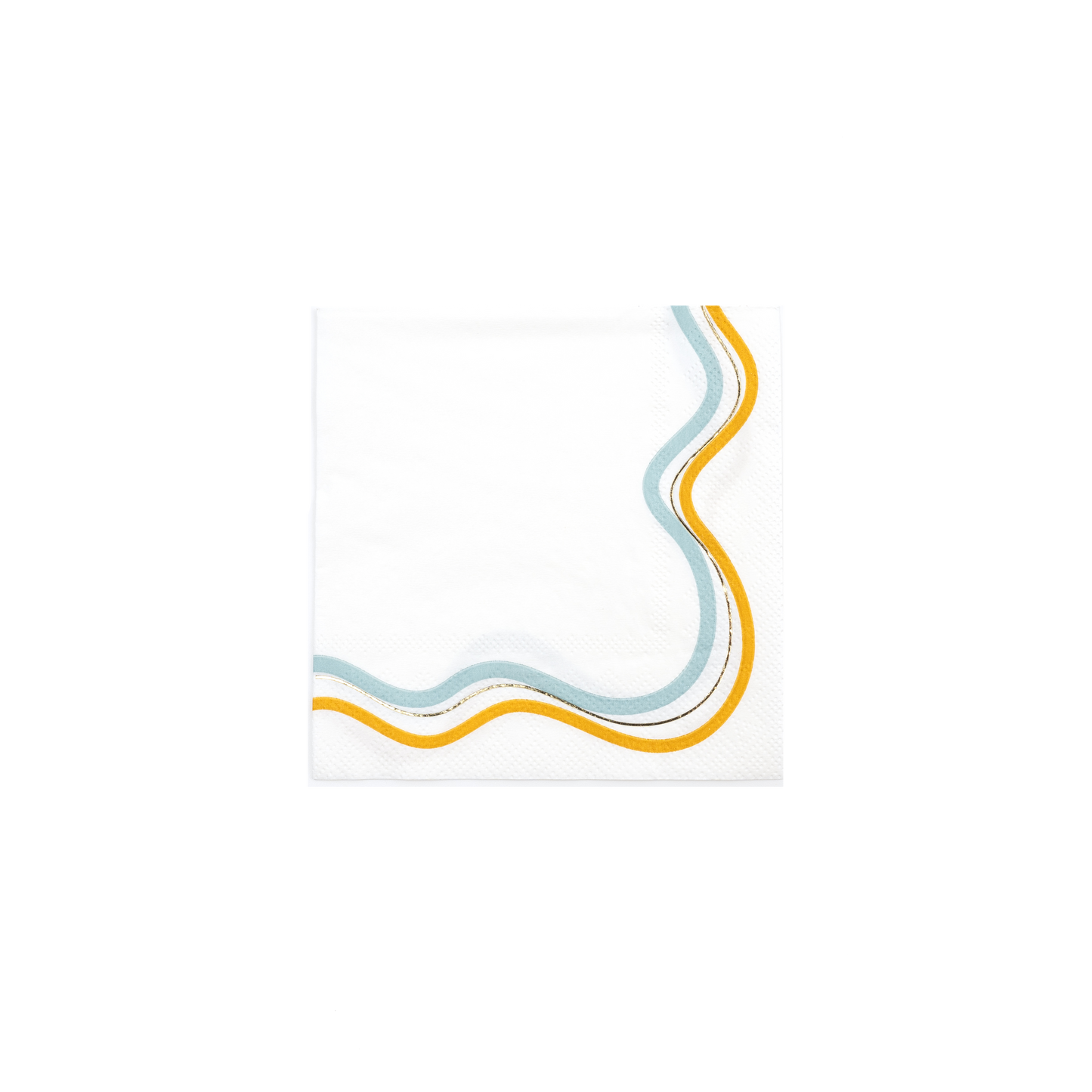 SUM23-CN2- Modern Waves Beverage Napkins