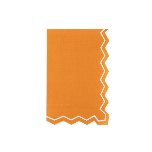 MCL25-GT21- Orange Celebration Chic Guest Towels