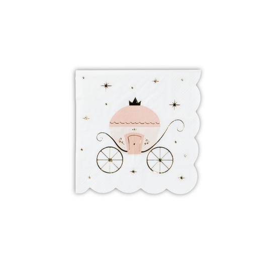 PRN25-CN3- Princess Coach Beverage Napkins