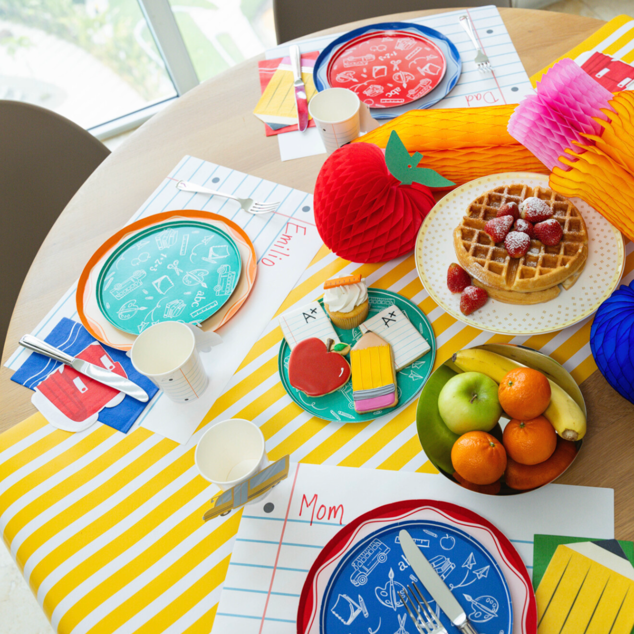 MCL23-TR7- Dandelion Yellow Table Runner