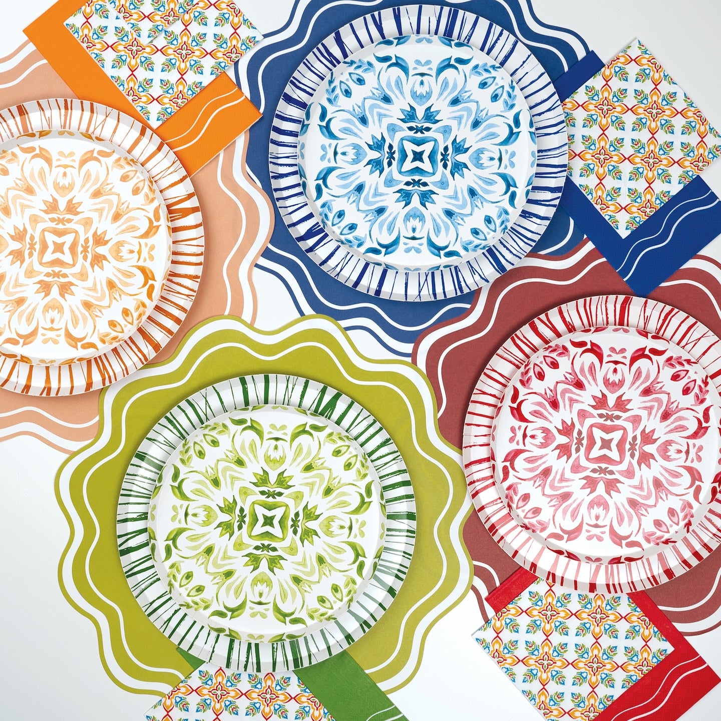 RAD24-DNP5- Blue Radiance Dinner Plates