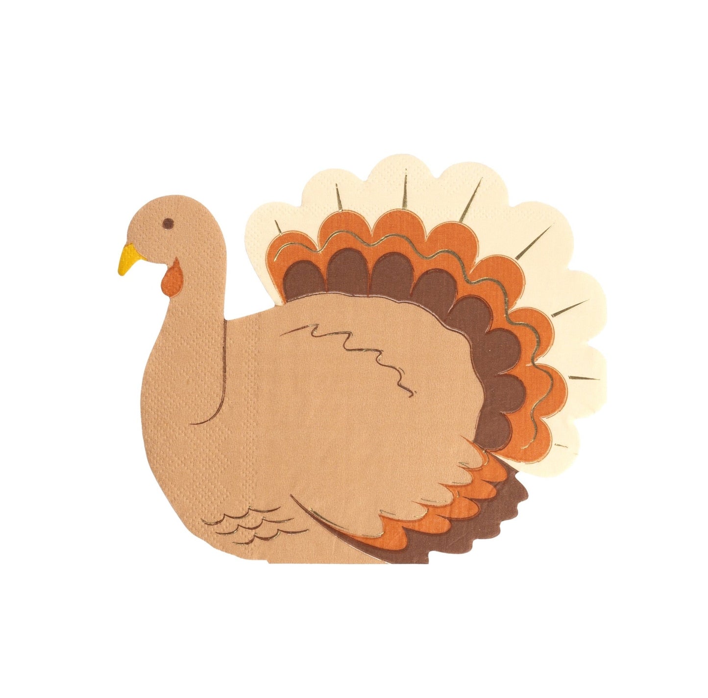 HAR24-CN1- Harvest Turkey Napkins