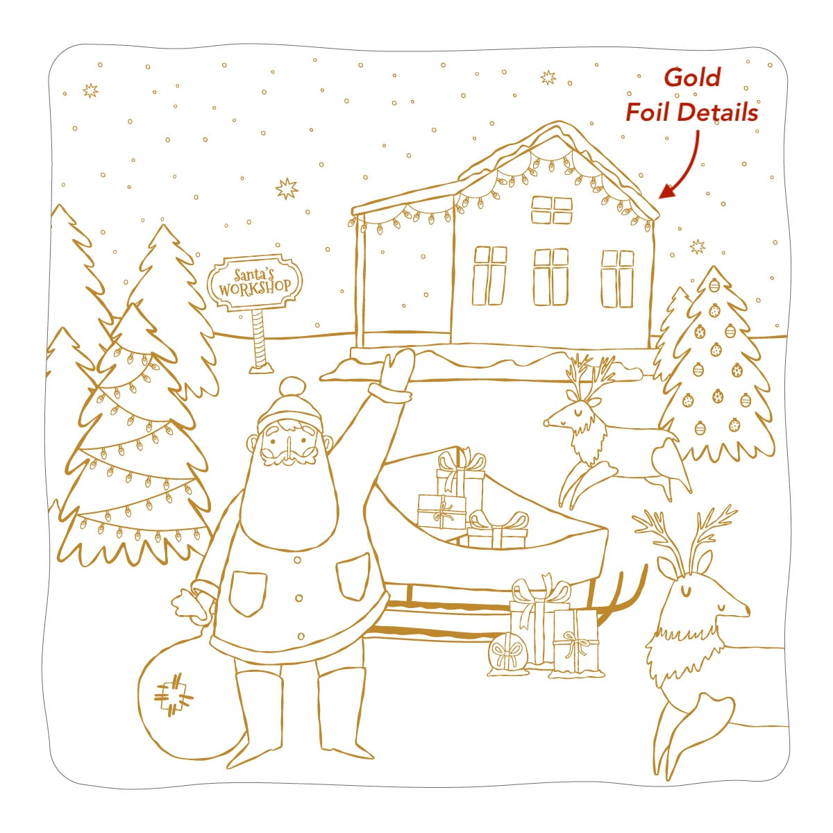 Christmas Coloring Placemats
