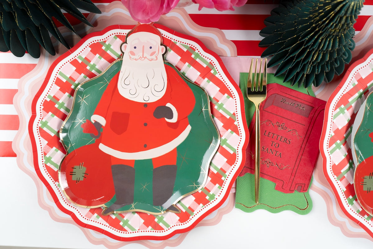 HOL23-CN1-Letters to Santa Beverage Napkins