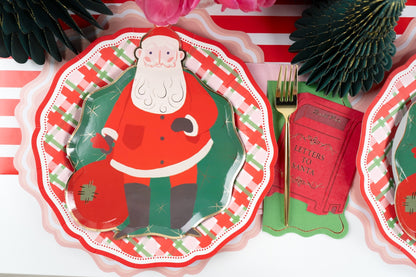 HOL23-CN1-Letters to Santa Beverage Napkins