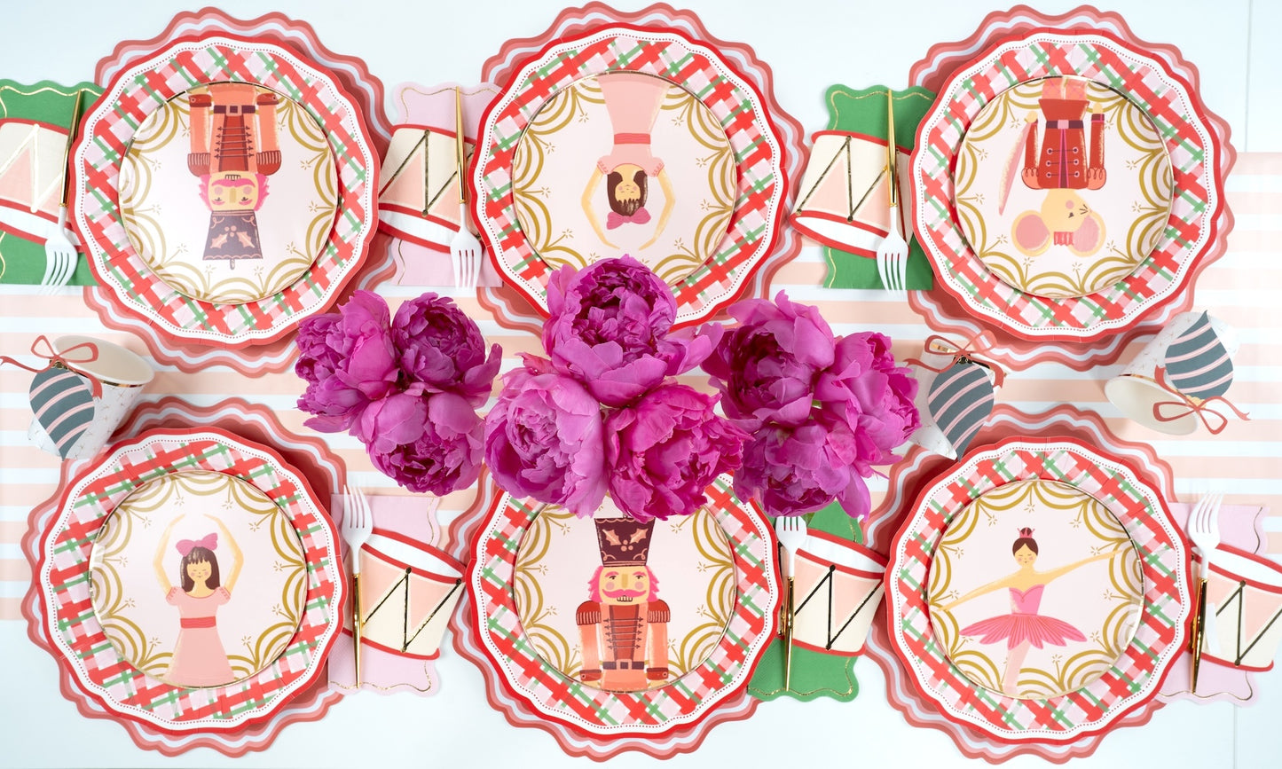 HOL25-CN7- Nutcracker Drum Napkins