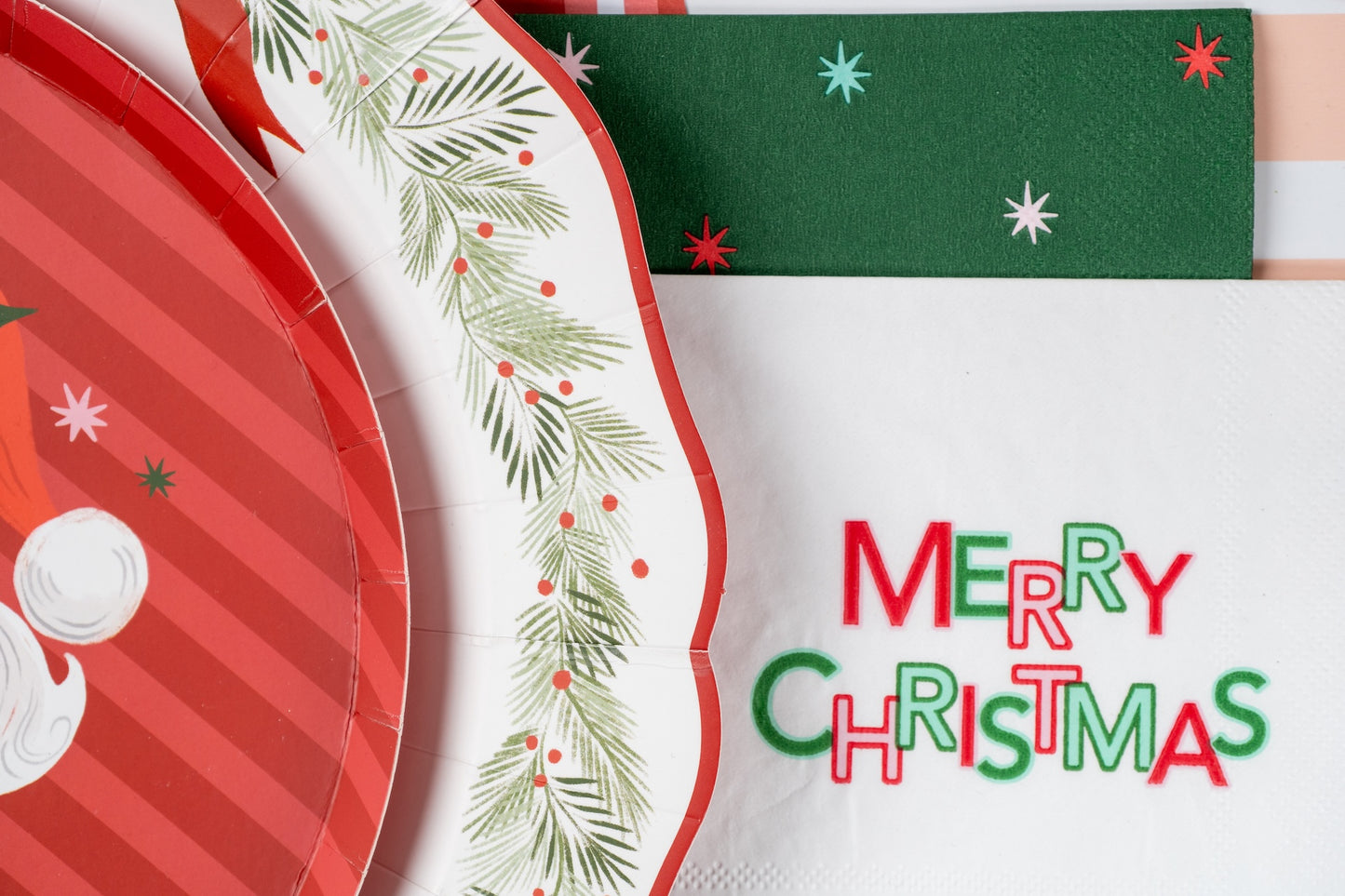 HOL25-CN6- Merry Christmas Cocktail Napkins