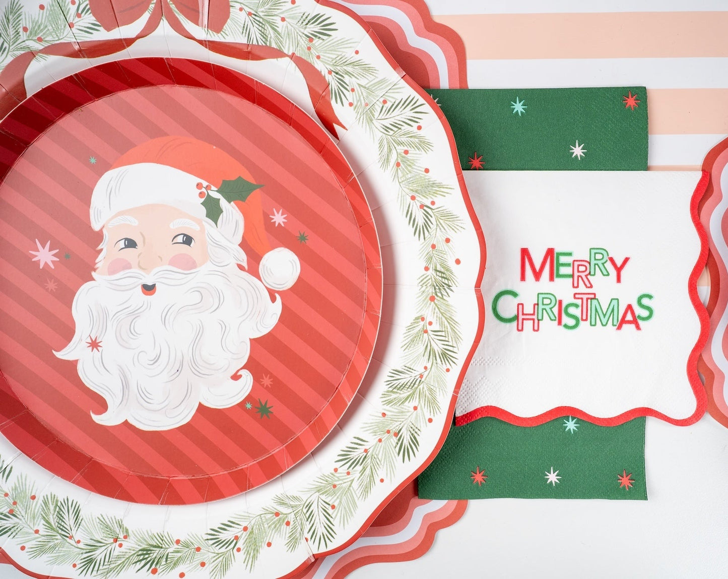 HOL25-CN6- Merry Christmas Cocktail Napkins
