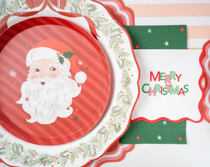 HOL25-CN6- Merry Christmas Cocktail Napkins