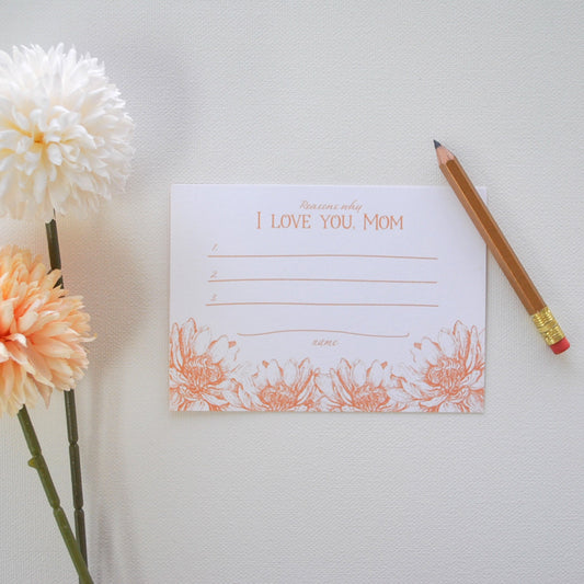 Mother's Day Place Cards