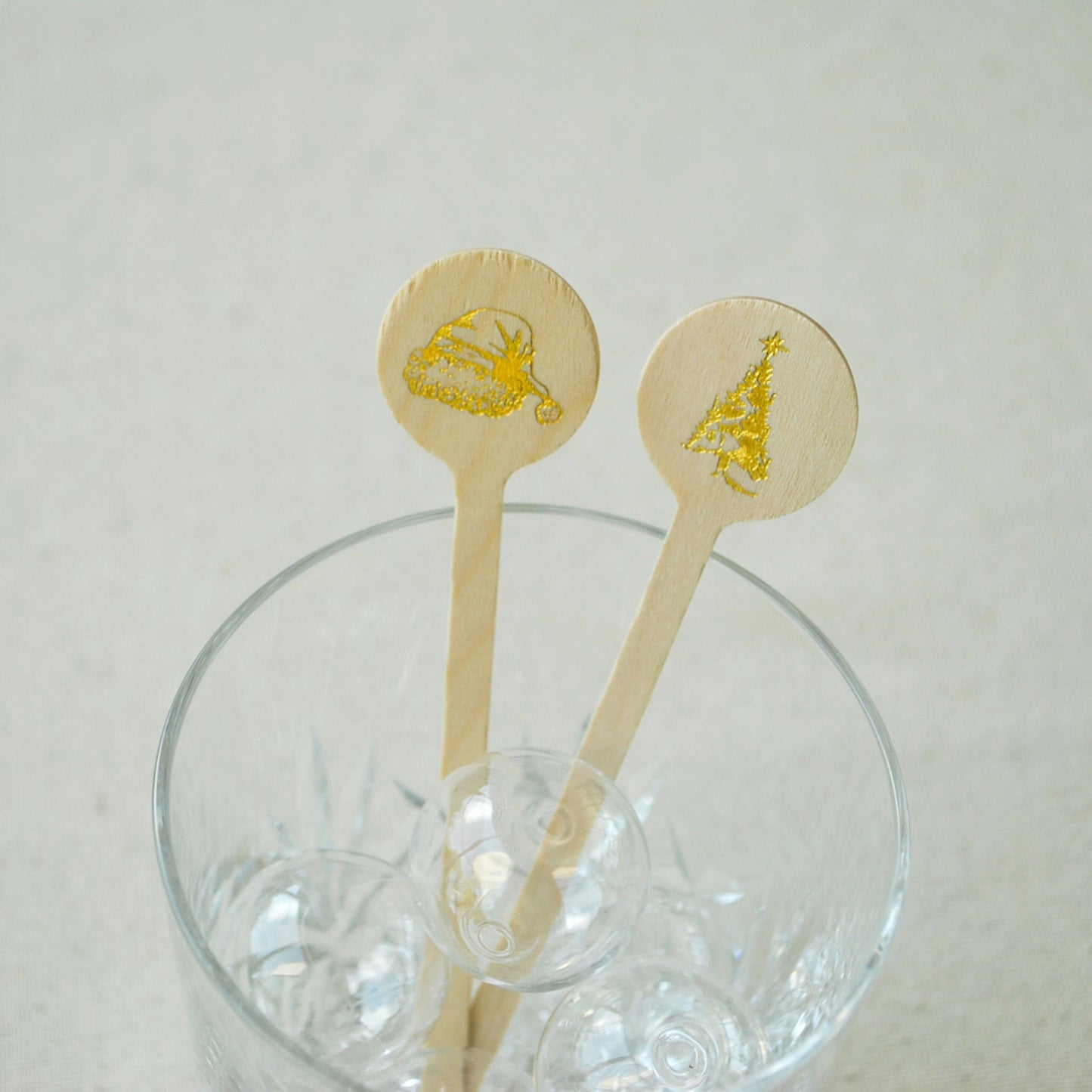 Traditional Christmas Stir Sticks