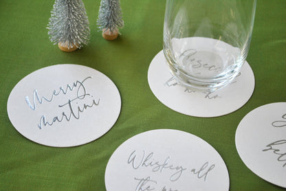 Christmas Drinks Coasters