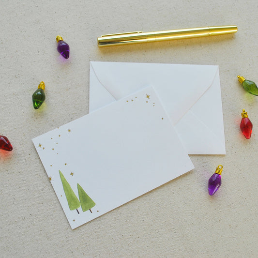 Christmas Trees Notecards